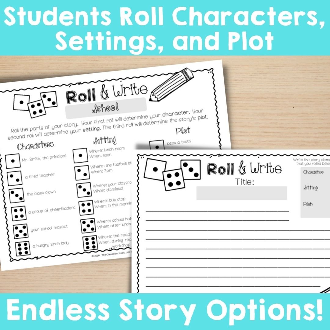 Roll & Write: Fun & Creative Writing Prompts