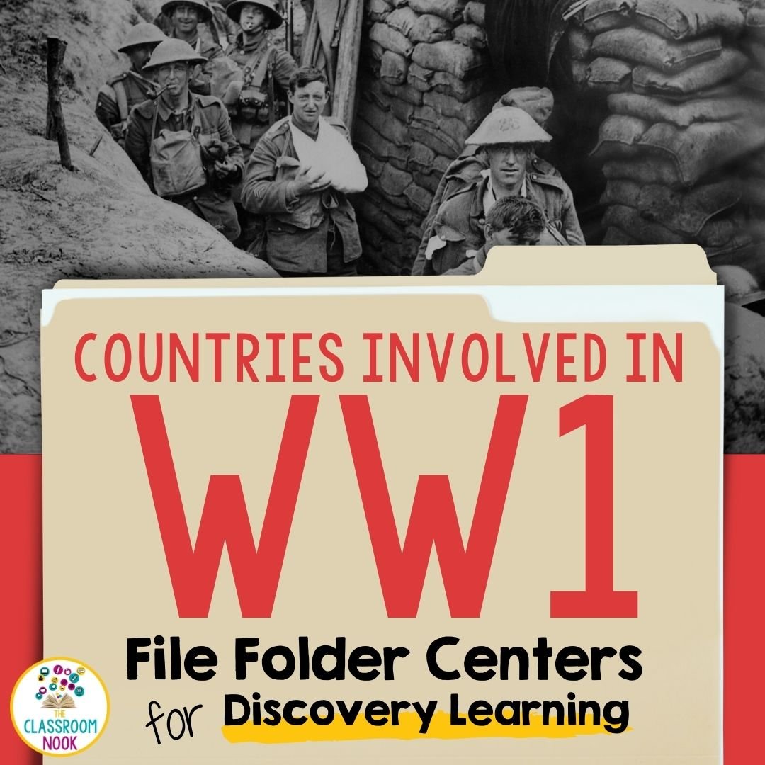 Discovery Learning Folder:  World War 1 (Copy)