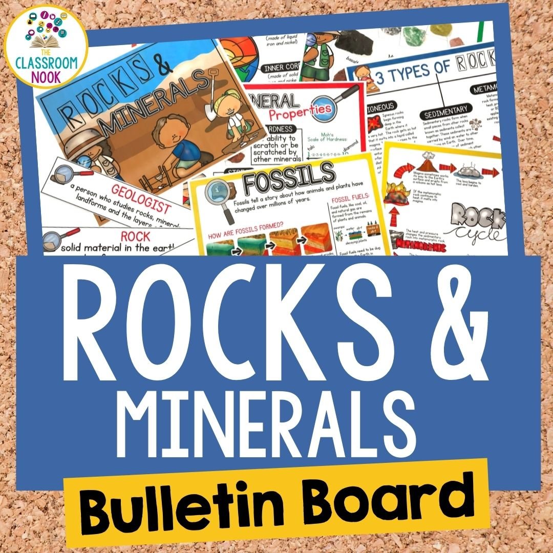 Rocks and Minerals: Bulletin Board Set (Copy)