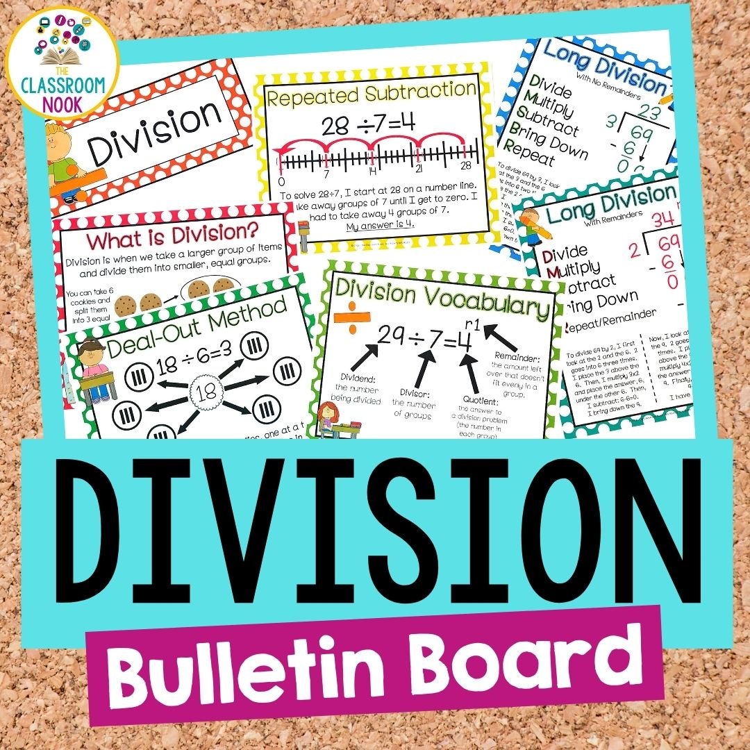 Division Bulletin Board Set (Copy)