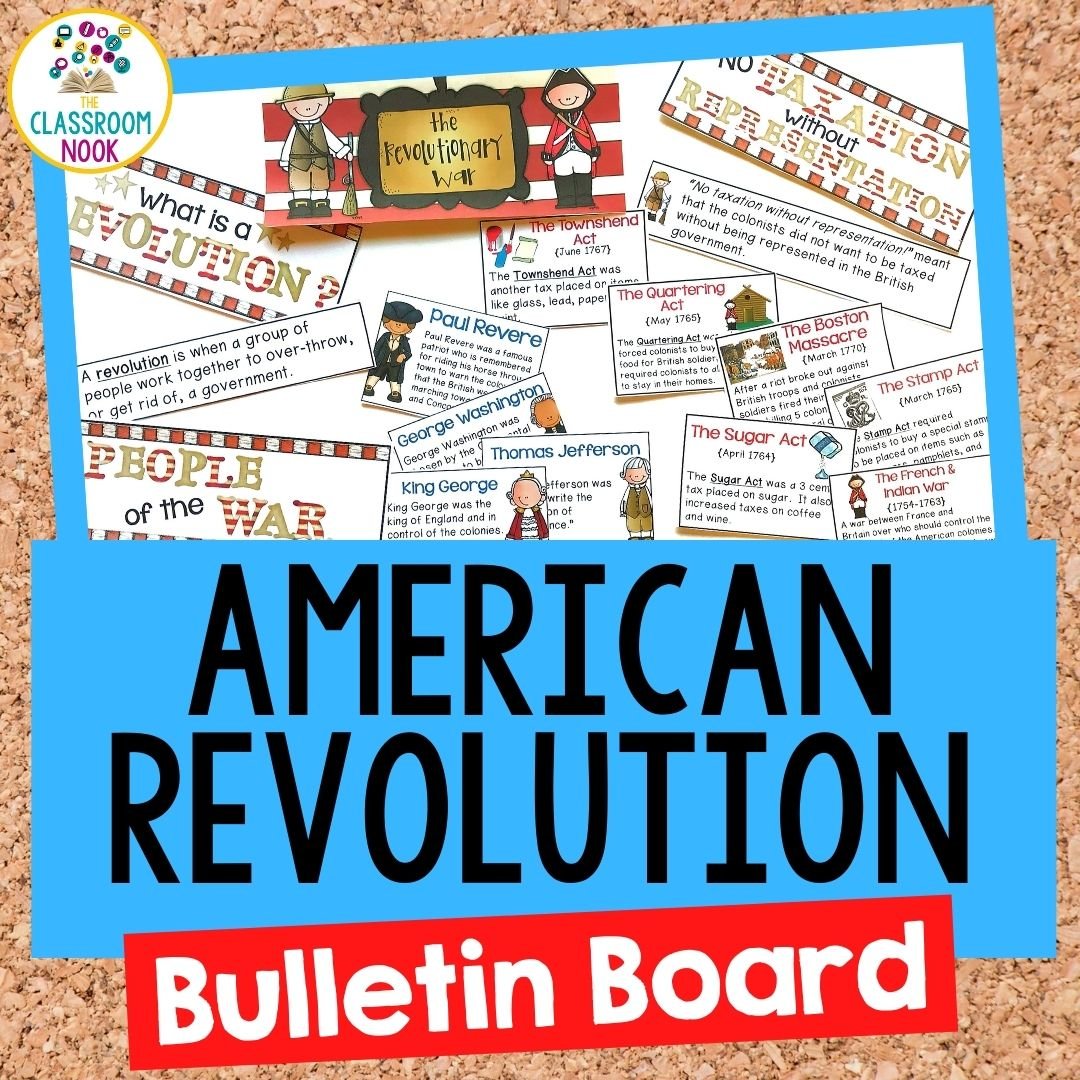 The American Revolution: Bulletin Board Set (Copy)