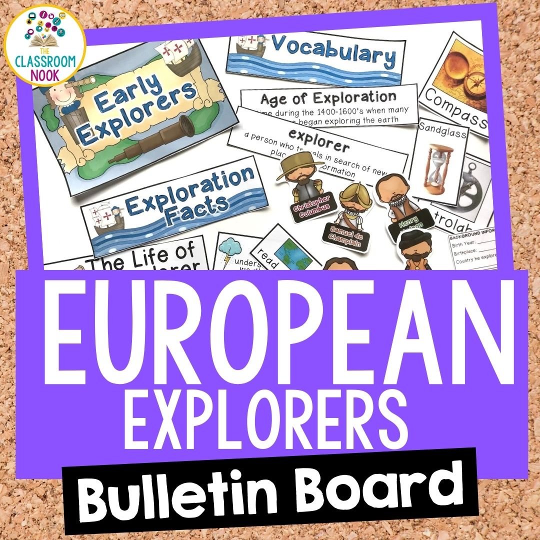 Early European Explorers: Bulletin Board Set (Copy)