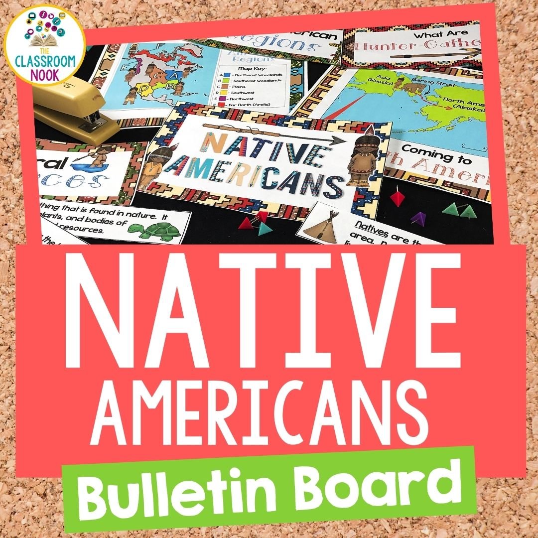 Native Americans: Bulletin Board Set (Copy)