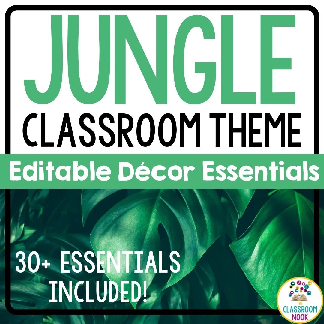 Jungle Safari Classroom Theme (Copy)
