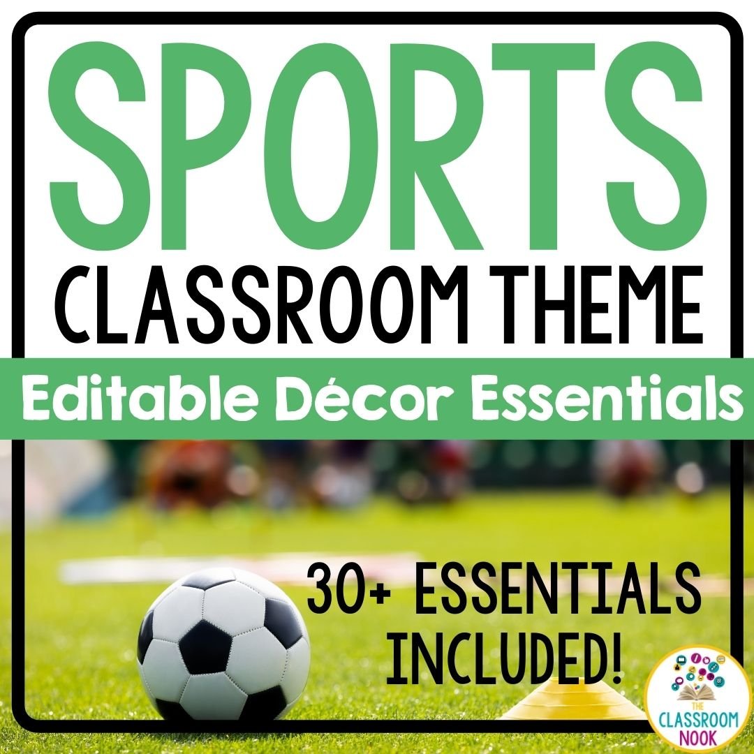 Sports Classroom Theme (Copy)