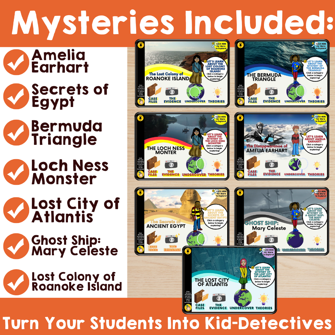 LINKtivity Learning Virtual Summer Camp: History's Mysteries