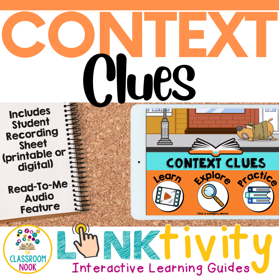 Context Clues LINKtivity® (Types of Context Clues)