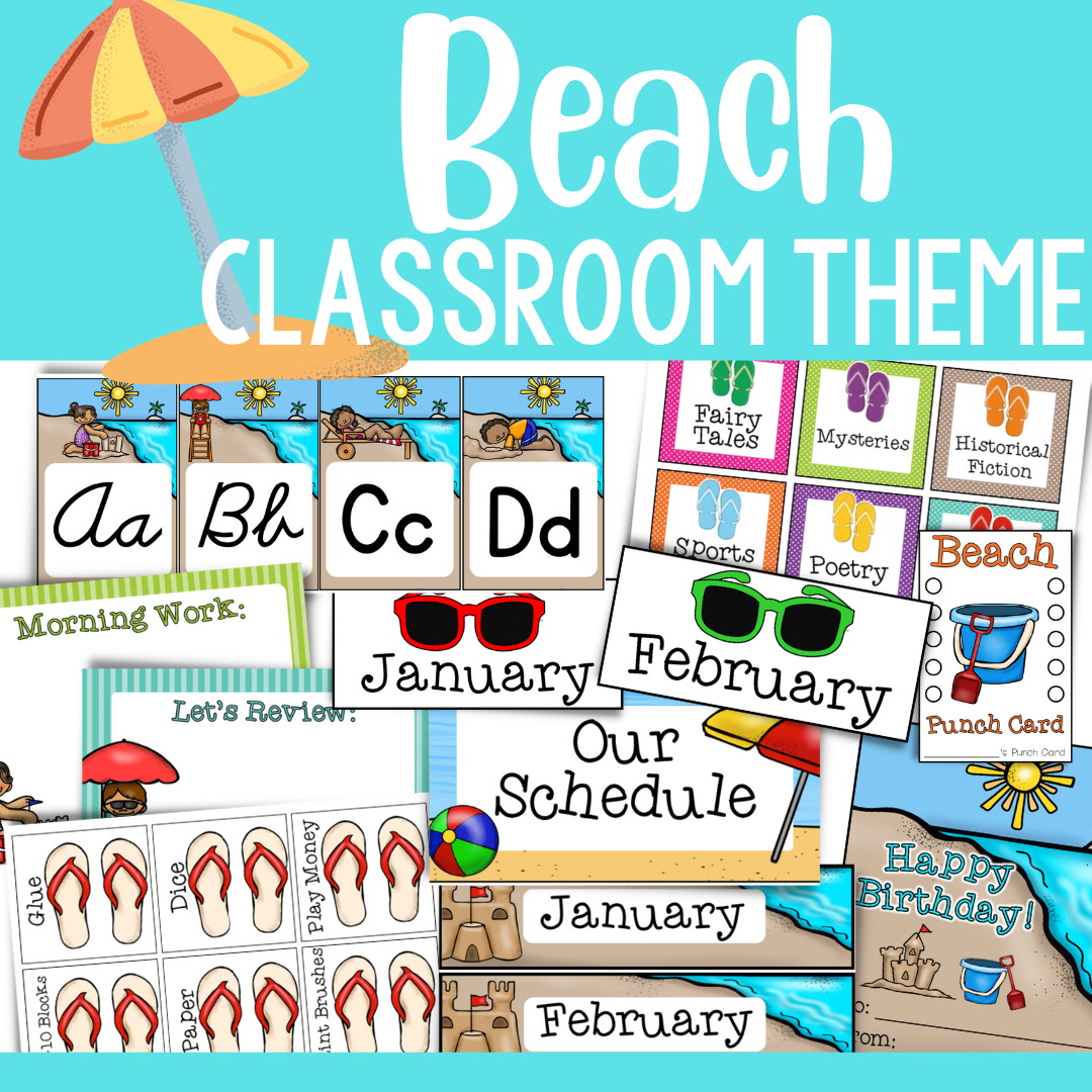 Beach Classroom Theme