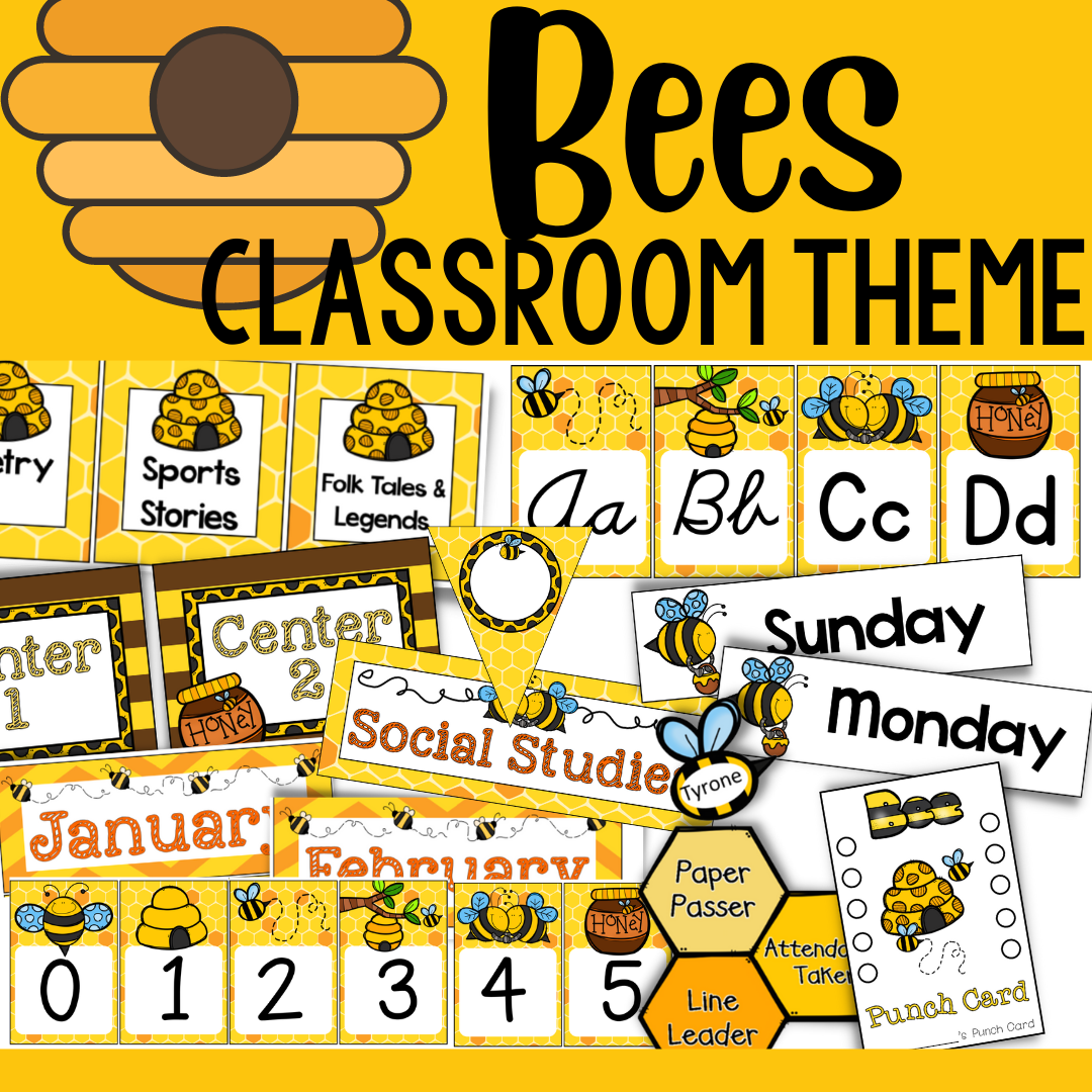 Bee Classroom Theme