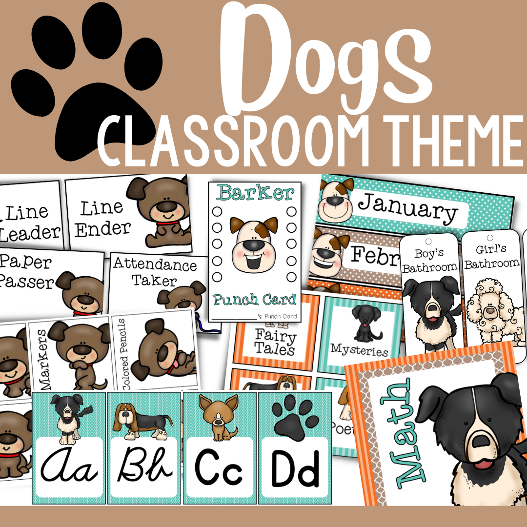 Dog Classroom Theme