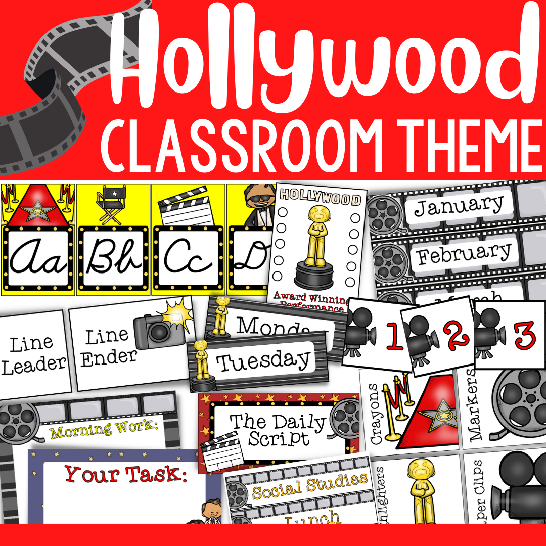 Hollywood Classroom Theme