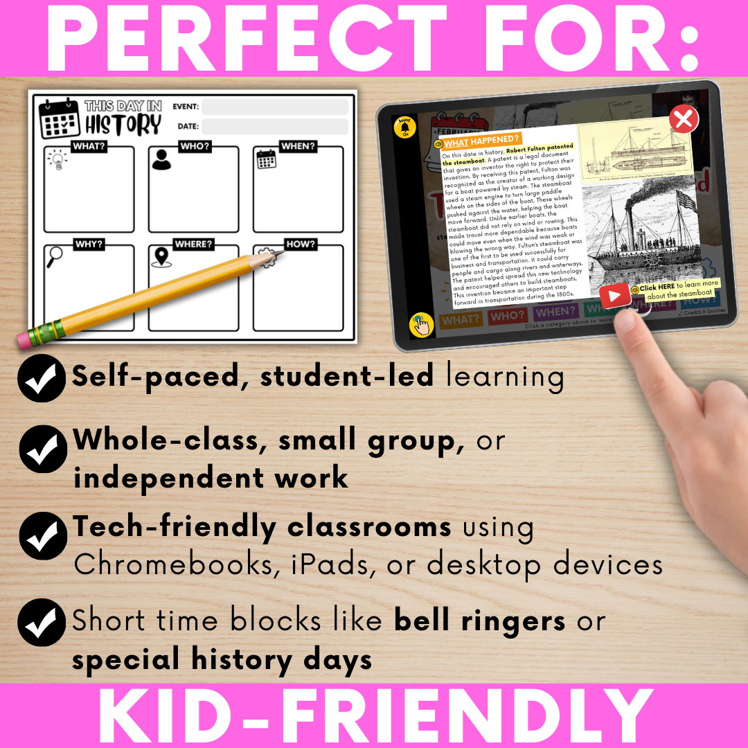 THIS DAY IN HISTORY LINKtivity®: February 11, 1809 - Robert Fulton Patented the Steamboat