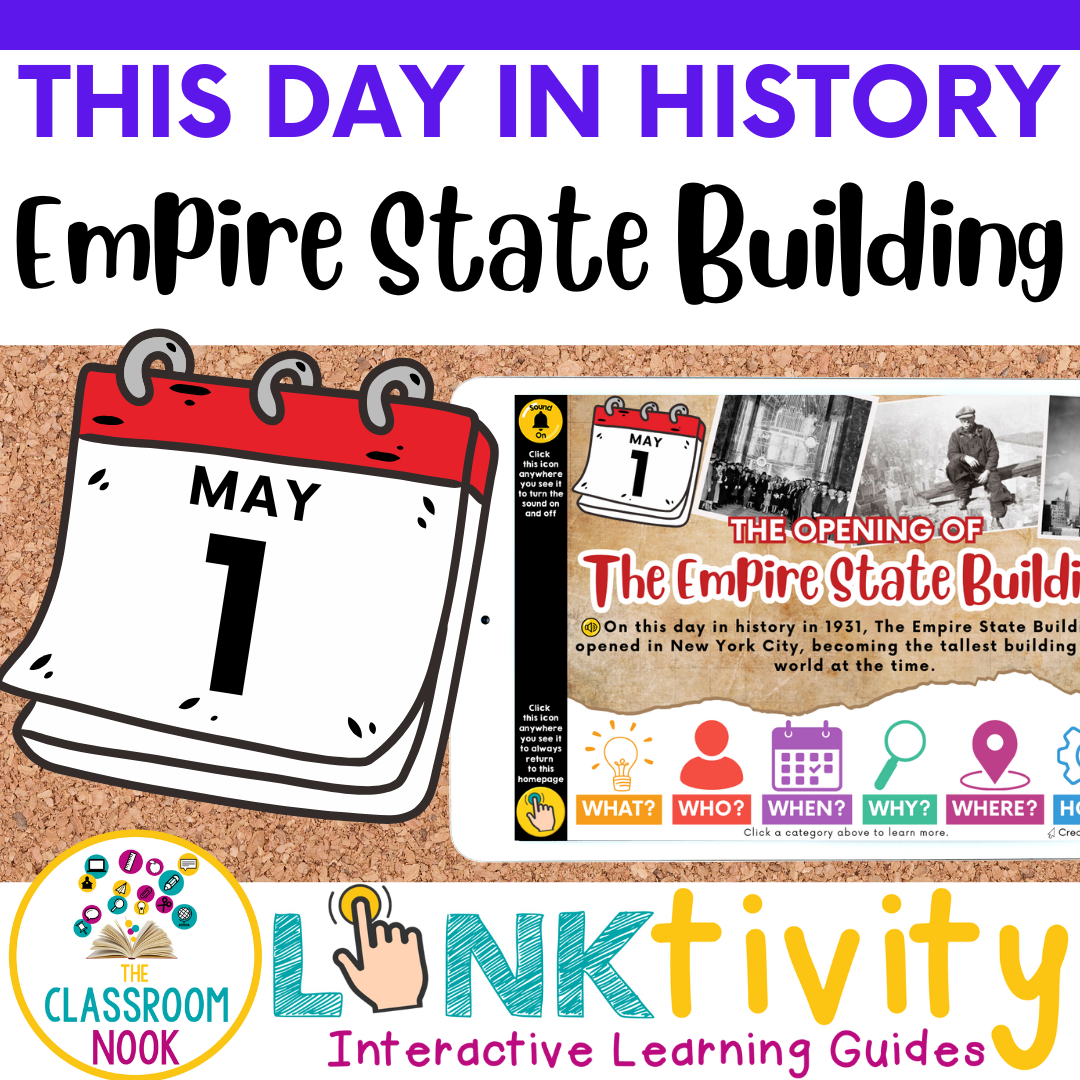 THIS DAY IN HISTORY LINKtivity®: May 1, 1931 - The Empire State Building Opened