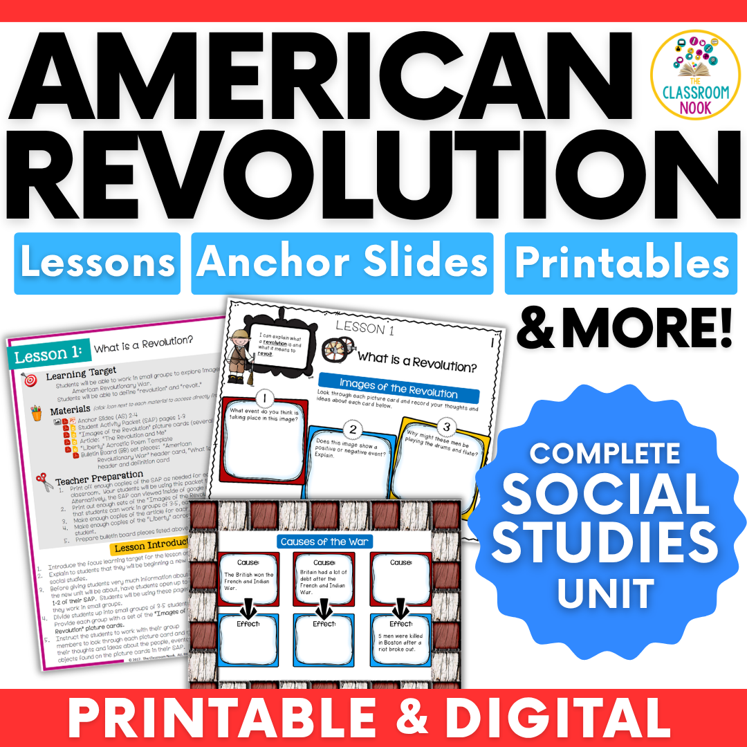 American Revolution: Taxes, Boston Massacre, Tea Party, Battles & Events, & MORE