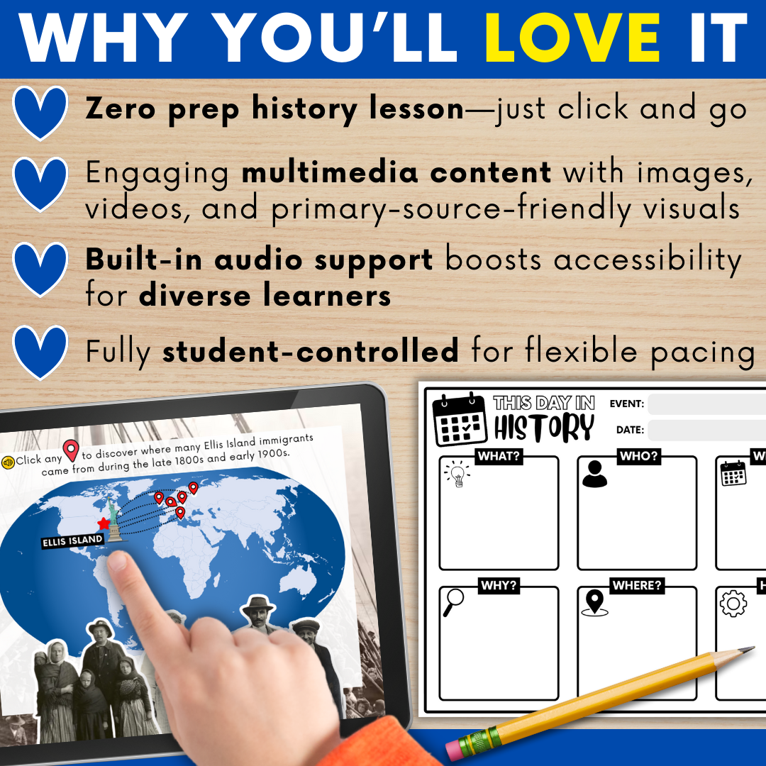 THIS DAY IN HISTORY LINKtivity®: January 1, 1892 - First Immigrants Arrived at Ellis Island