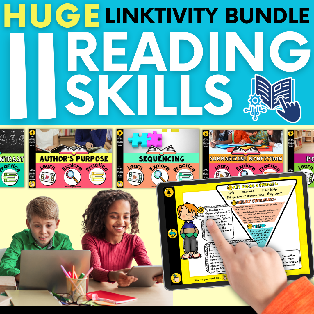 BUNDLE: 9 Reading Skills LINKtivities®
