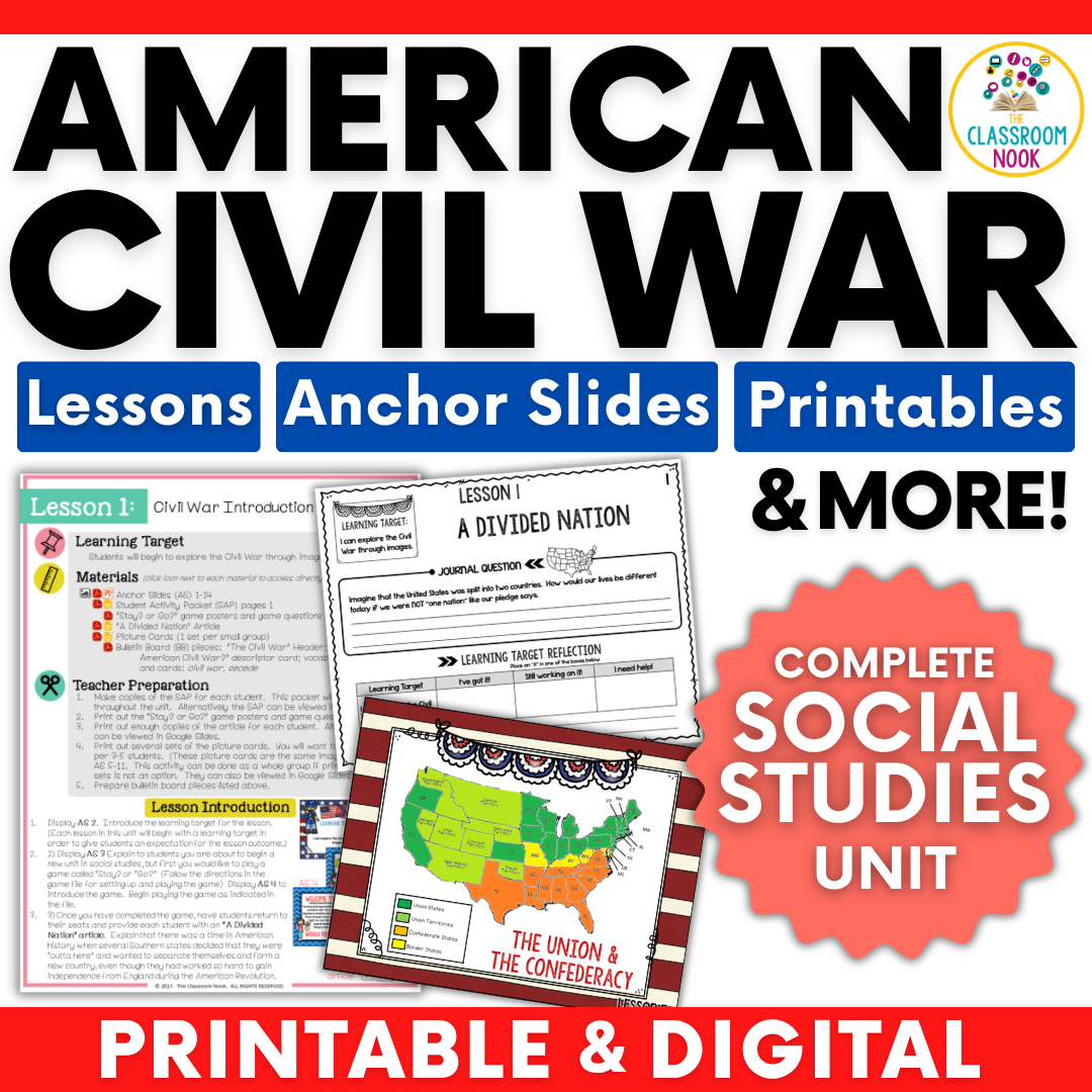 American Civil War Major Battles & Events, Life as a Soldier & Reconstruction