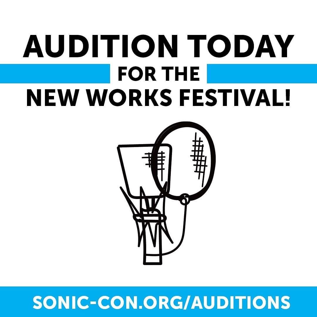 Have you auditioned for the New Works Festival yet? Now is your chance to try your hand at voice acting! You may be selected to perform live at the New Works Festival on Sunday at Sonic-Con! Check out the sides and submit your audition today!
#sonicc