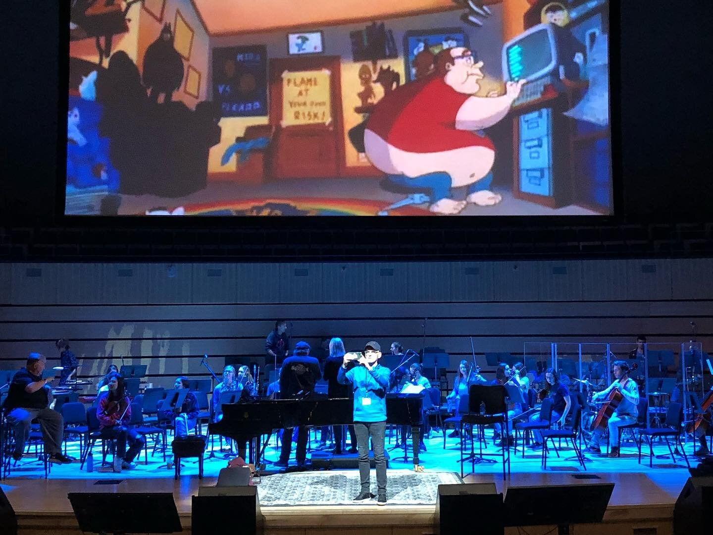 ANIMANIACS IN CONCERT is tonight! At-the-door tickets go on sale at 6, doors open at 7, and the concert begins at 8! Get ready for 2 hours of pure joy and nostalgia 🥳🤩
#animaniacsinconcert #animaniacs #soniccon2021 #soniccon #getexcited #getyourtic