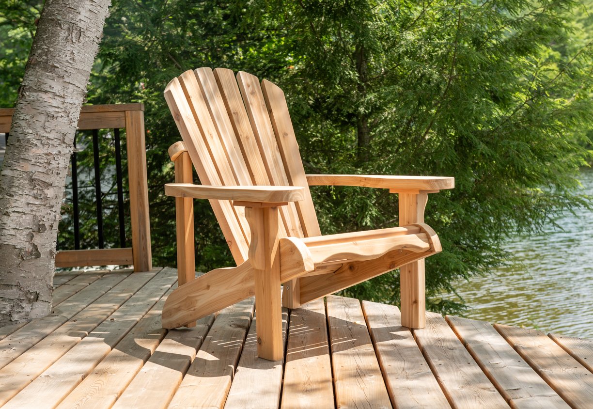 RED CEDAR MUSKOKA CHAIRS