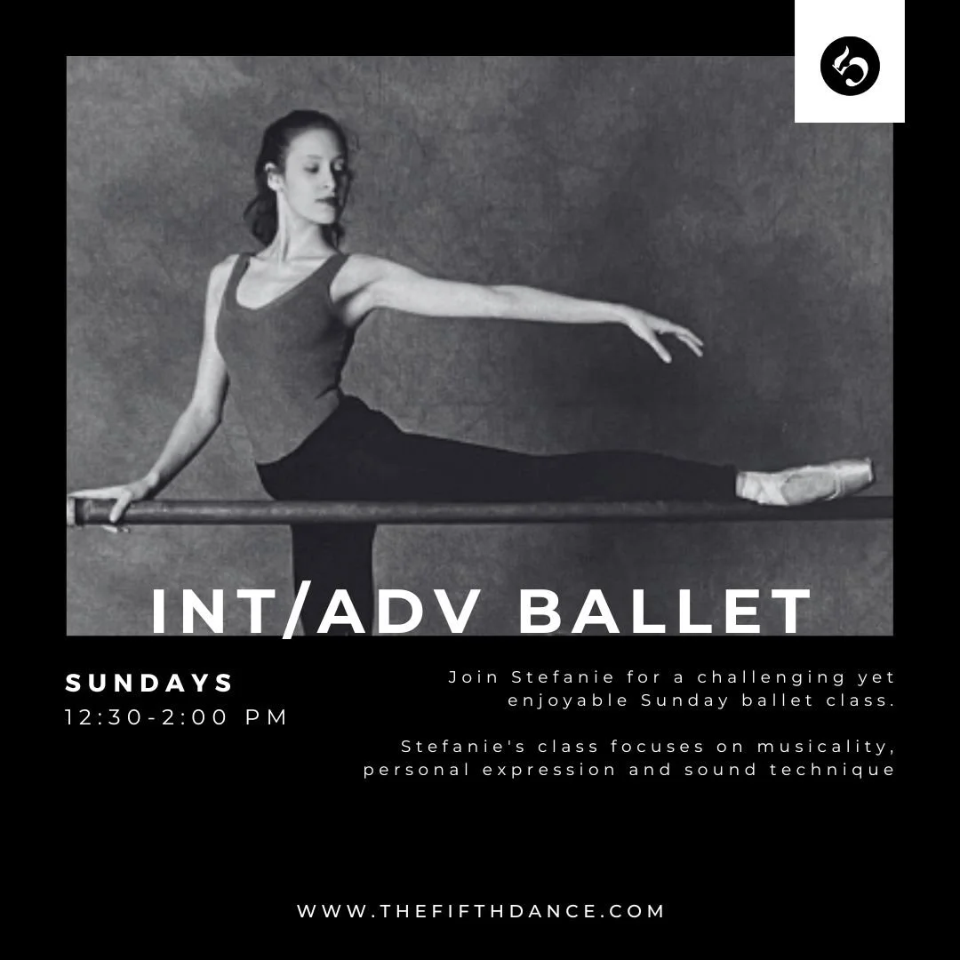 In-Studio | Int/Adv Ballet with Stefanie