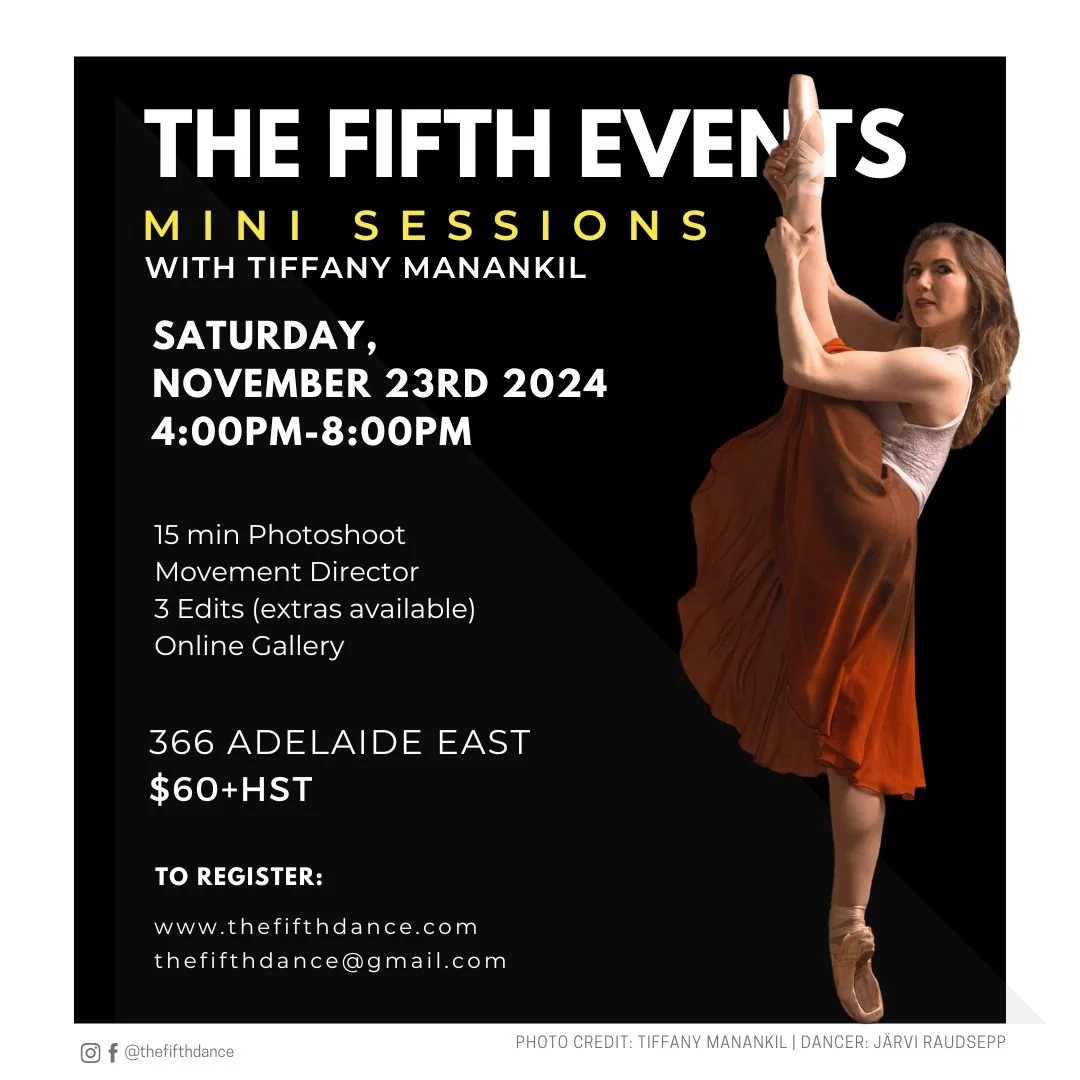 Mini Sessions with Tiffany Manankil - November 2024