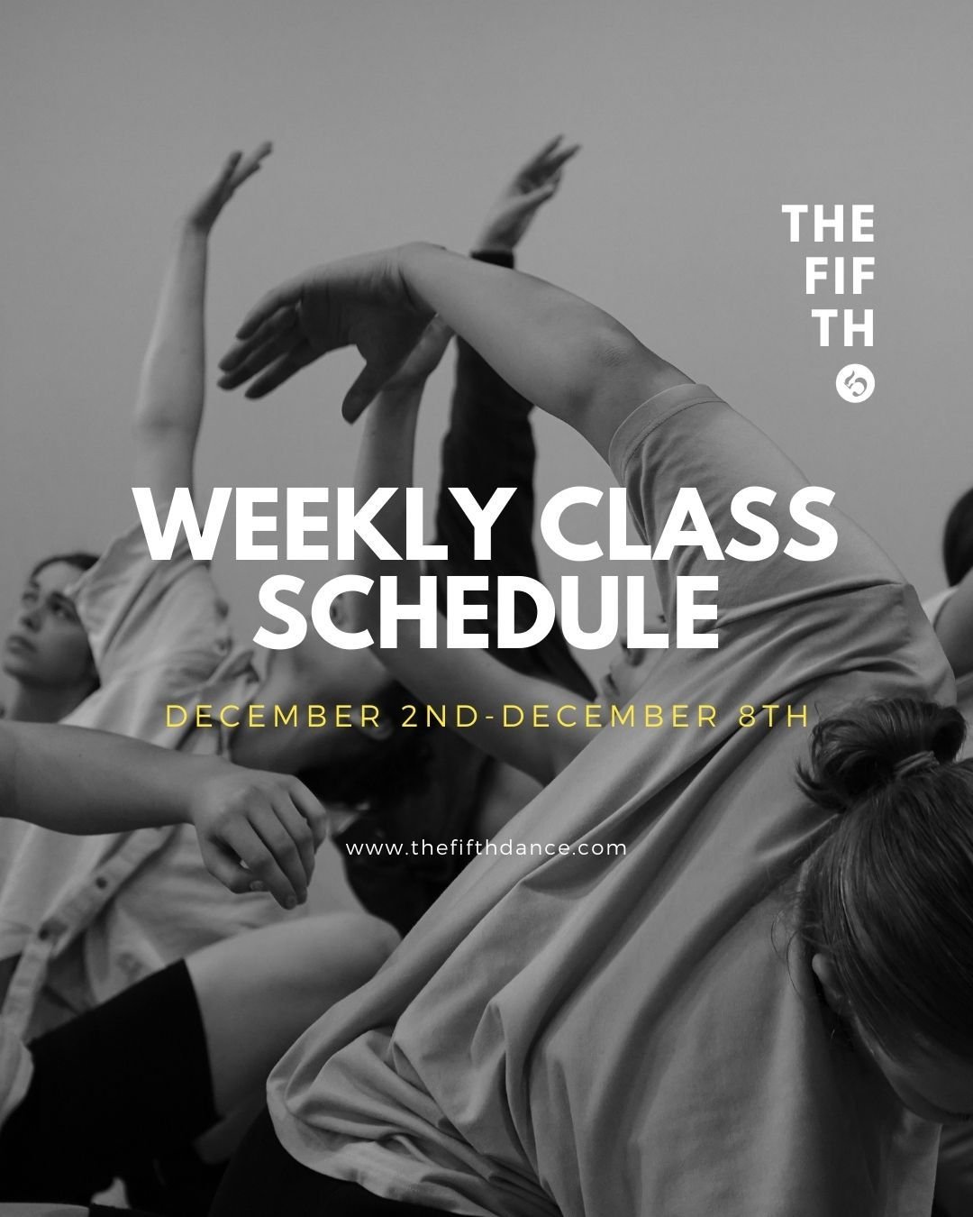 Weekly Schedule 💖

ᴍᴏɴᴅᴀʏ⁠ 
10:30AM - Int/Adv Contemp with Martha @marthavictoria
12:15PM - Int/Adv Ballet J&auml;rvi @birdofthelake
6:00PM - Beg Ballet with Bri @brianna_clarkee
7:15PM - Beg Pointe with Bri @brianna_clarkee
7:15PM - Pilates with Sa