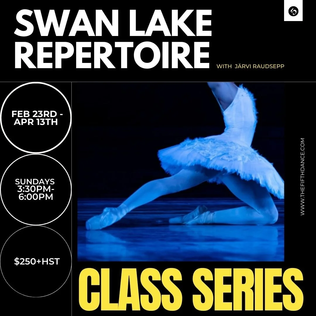 In Studio | Swan Lake Class Series with Järvi Raudsepp