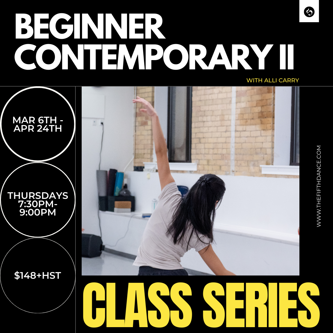 In-Studio | Beginner Contemporary Series II with Alli Carry