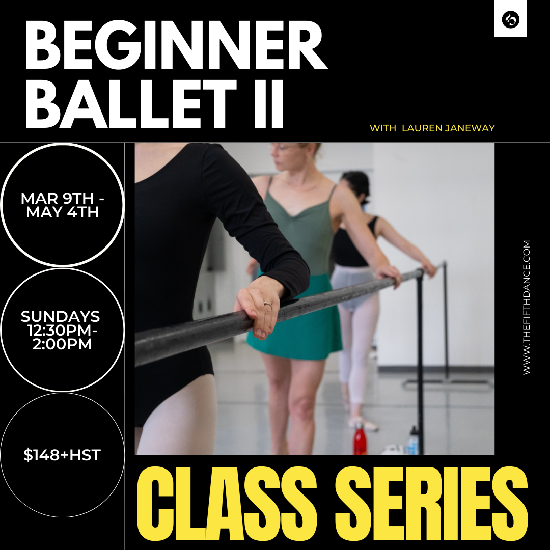 In-Studio | Beginner Ballet Series II with Lauren Janeway