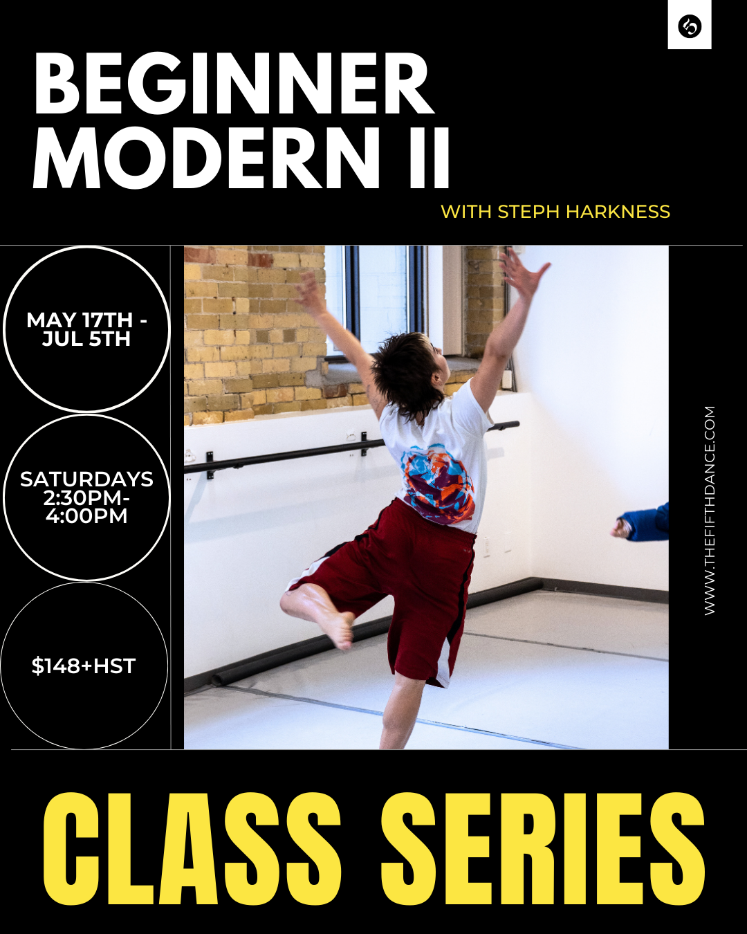 In-Studio | Beginner Modern Series II with Steph Harkness