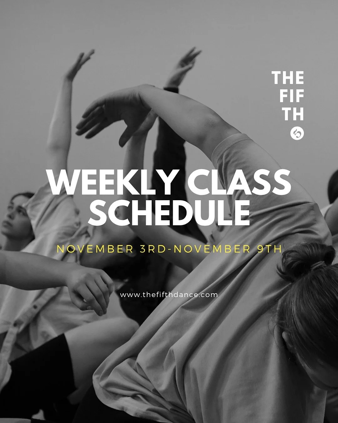 Weekly Schedule🍂☕️🩰🧘

ᴍᴏɴᴅᴀʏ⁠&nbsp;
6:30AM - Yoga with Sofia @ceremonial_living_with_sofia
10:30AM - Emerging Practice: Weird Ballet @amelia.np.e
12:15PM - Int/Adv Ballet with J&auml;rvi @birdofthelake 6:00PM - Beg Ballet with Bri @brianna_clarkee