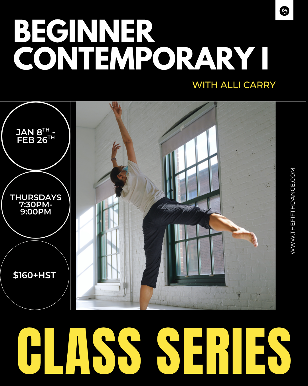 In Studio | Beginner Contemporary Series I with Alli Carry