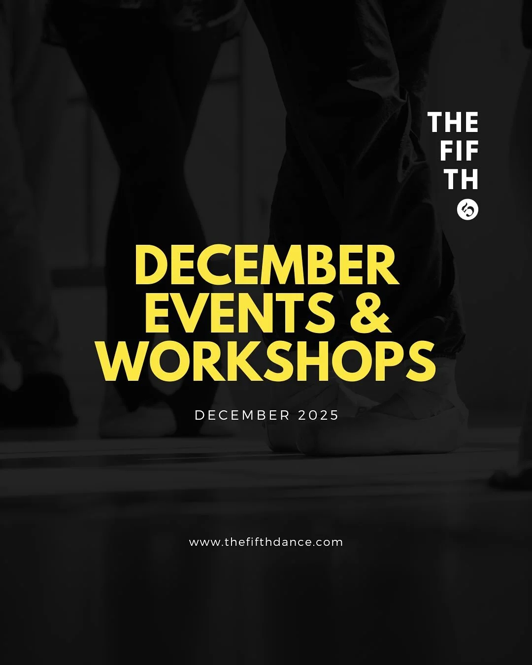 December Workshops &amp; Events 🎄✨
 
✨ Sugar Plum Rep Workshops w/ Sarah&iacute; Cardenas ✨
 
 Step into the magic of The Nutcracker! These pop-up workshops include a warm-up class, Sugar Plum Fairy choreography, and dance history. Gentlemen welcome