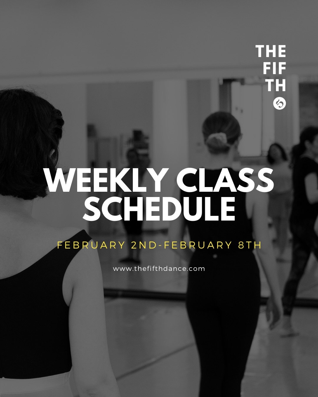 Weekly Schedule🌟✨💫

ᴍᴏɴᴅᴀʏ⁠&nbsp;
10:30AM - Emerging Practice: Floorwork (Fresh Edition) @minuetcharron
12:15PM - Int/Adv Ballet with J&auml;rvi @birdofthelake 6:00PM - Beg Ballet with Bri @brianna_clarkee
7:15PM - Beg Pointe with Bri @brianna_clar