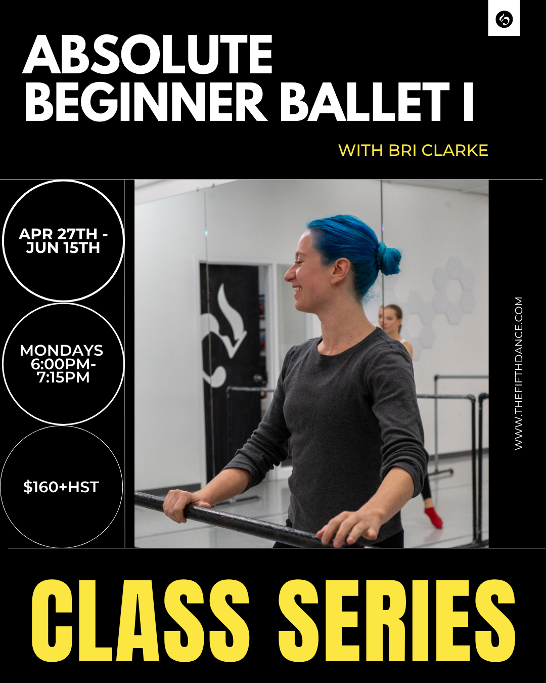 In-Studio | Absolute Beginner Ballet Series I with Bri Clarke