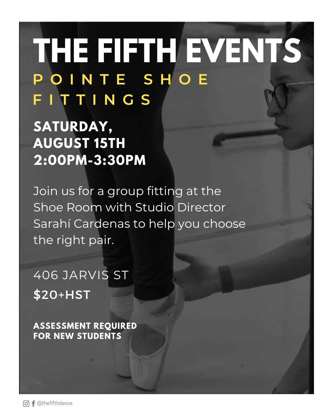 In-Studio | Absolute Beginner Pointe Series with Sarahí Cardenas
