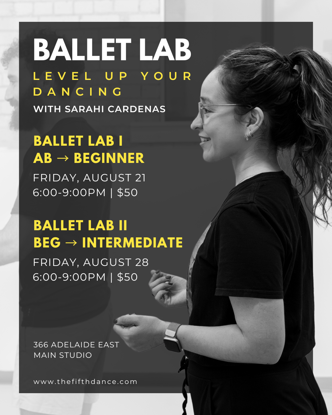 In-Studio | Ballet Lab with Sarahí Cardenas 