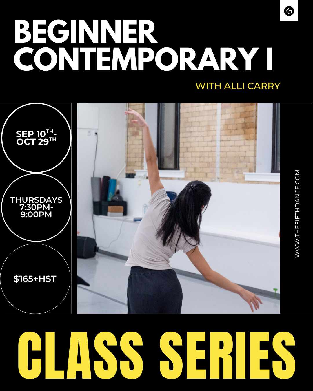 In Studio | Beginner Contemporary Series I with Alli Carry 