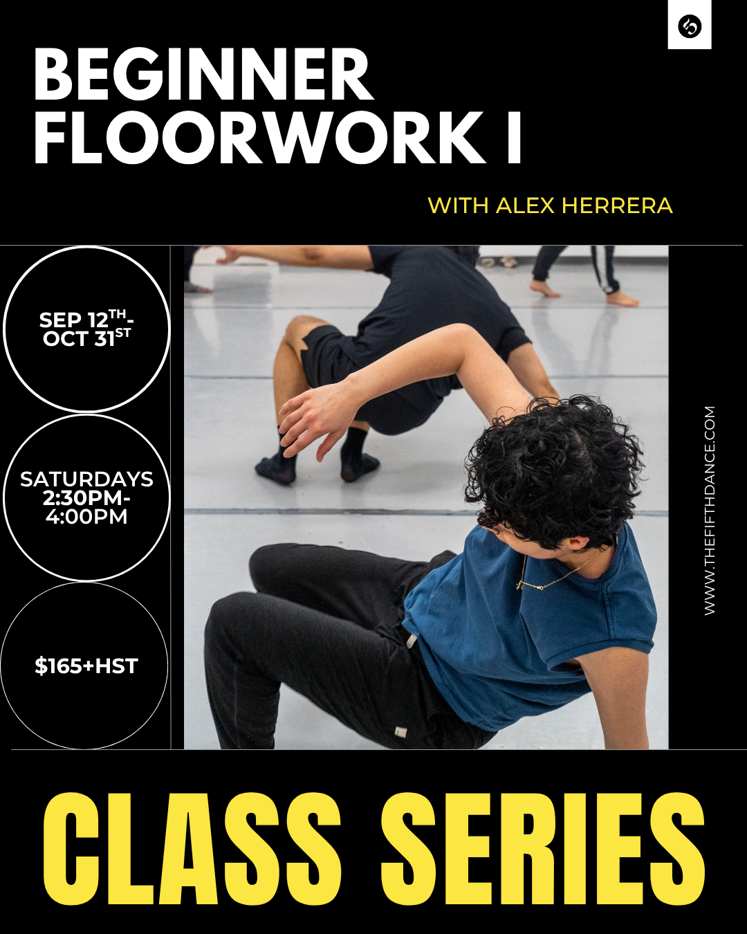 In Studio | Beginner Contemporary Floorwork Series I with Alexander Herrera