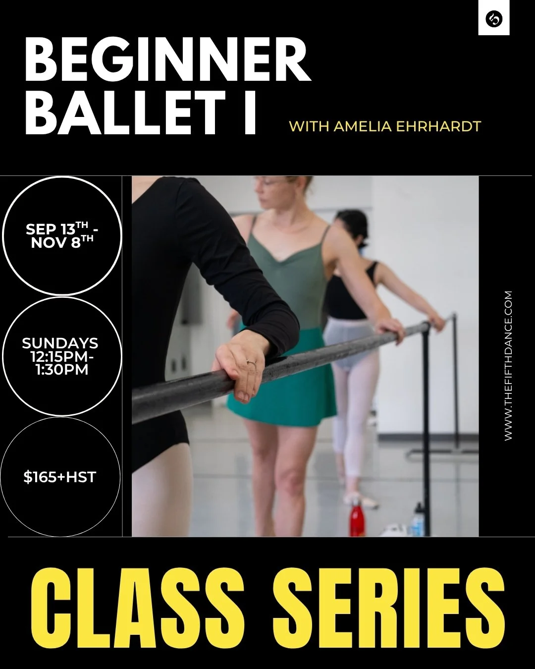 In Studio | Beginner Ballet Series I with Amelia Ehrhardt