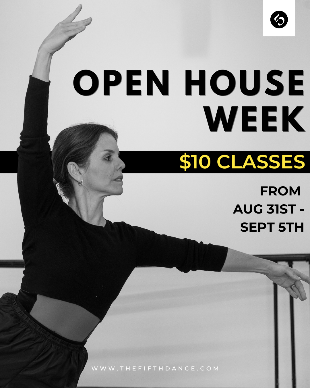 In-Studio | $10 Open House Week