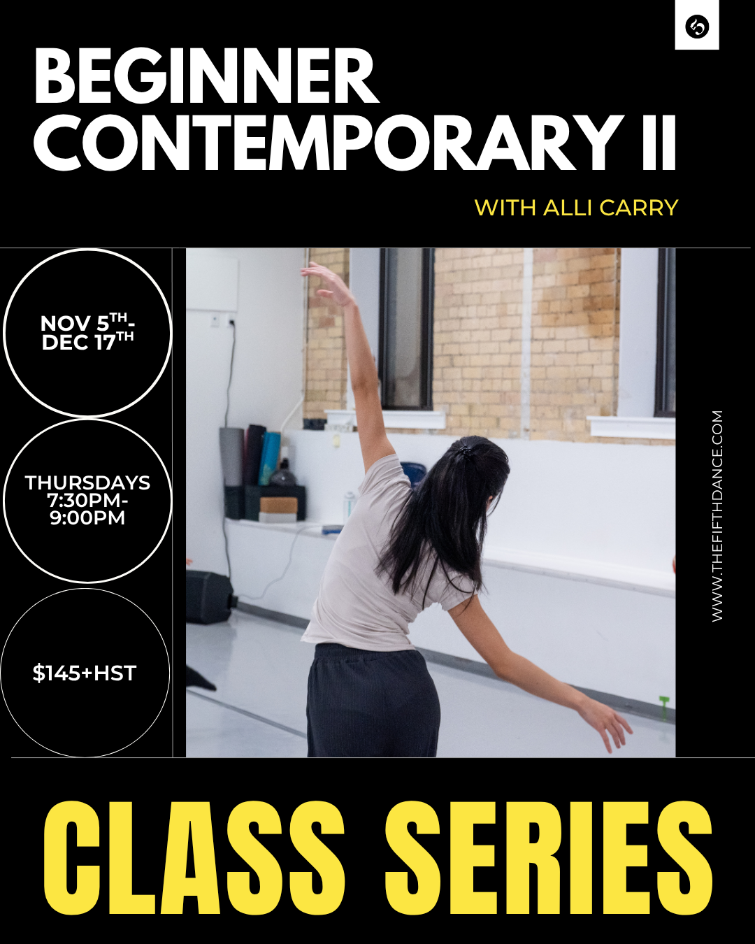 In Studio | Beginner Contemporary Series II with Alli Carry