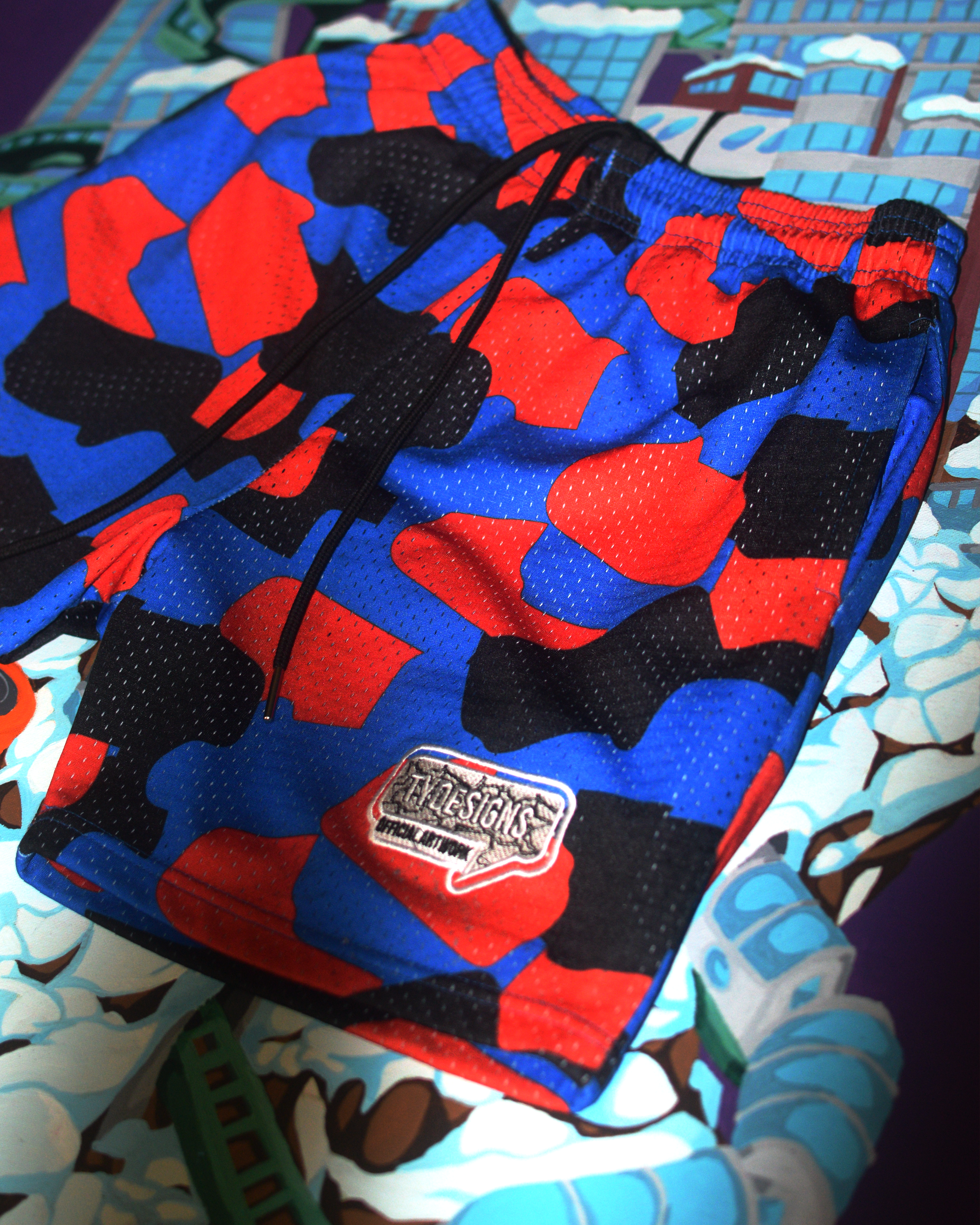 Tydesigns "NYK" : SMR26 Mesh Shorts