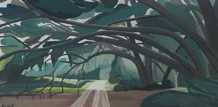 Tree Anyone? 30 x 15 Original and Prints available