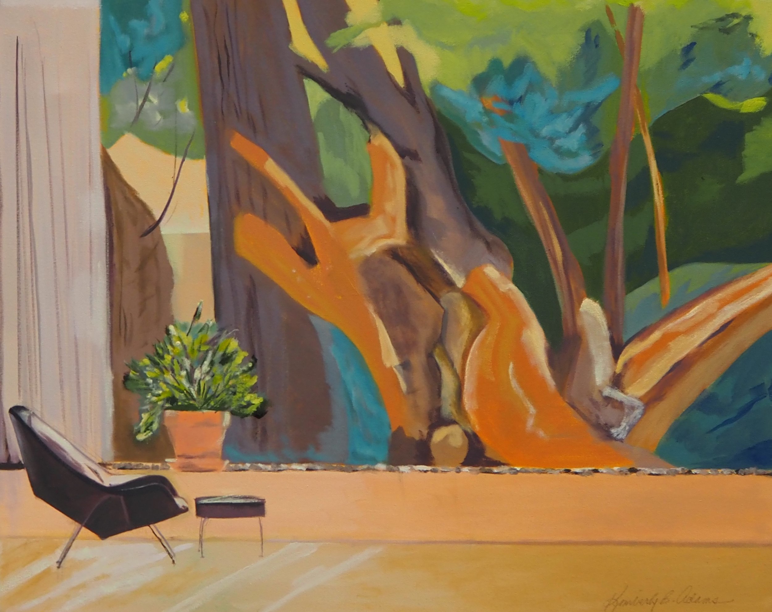 Georgia's View 30x24 in Orig and Prints Available