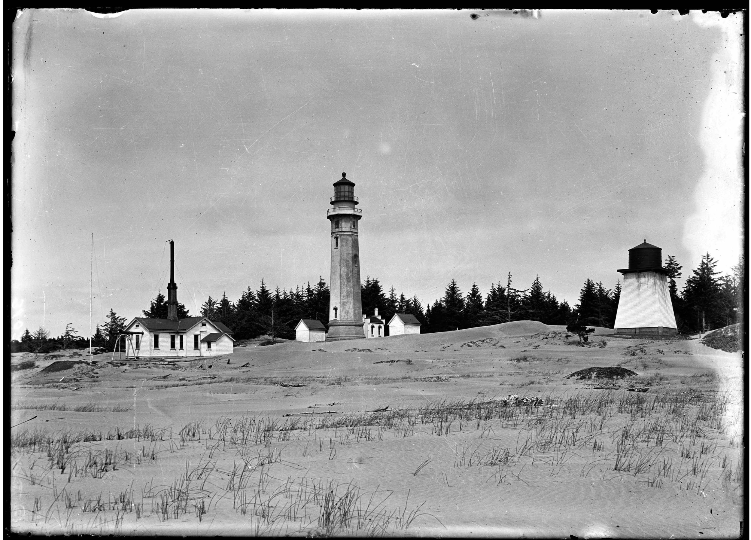 Westport lighthouse and fog station — 1898 