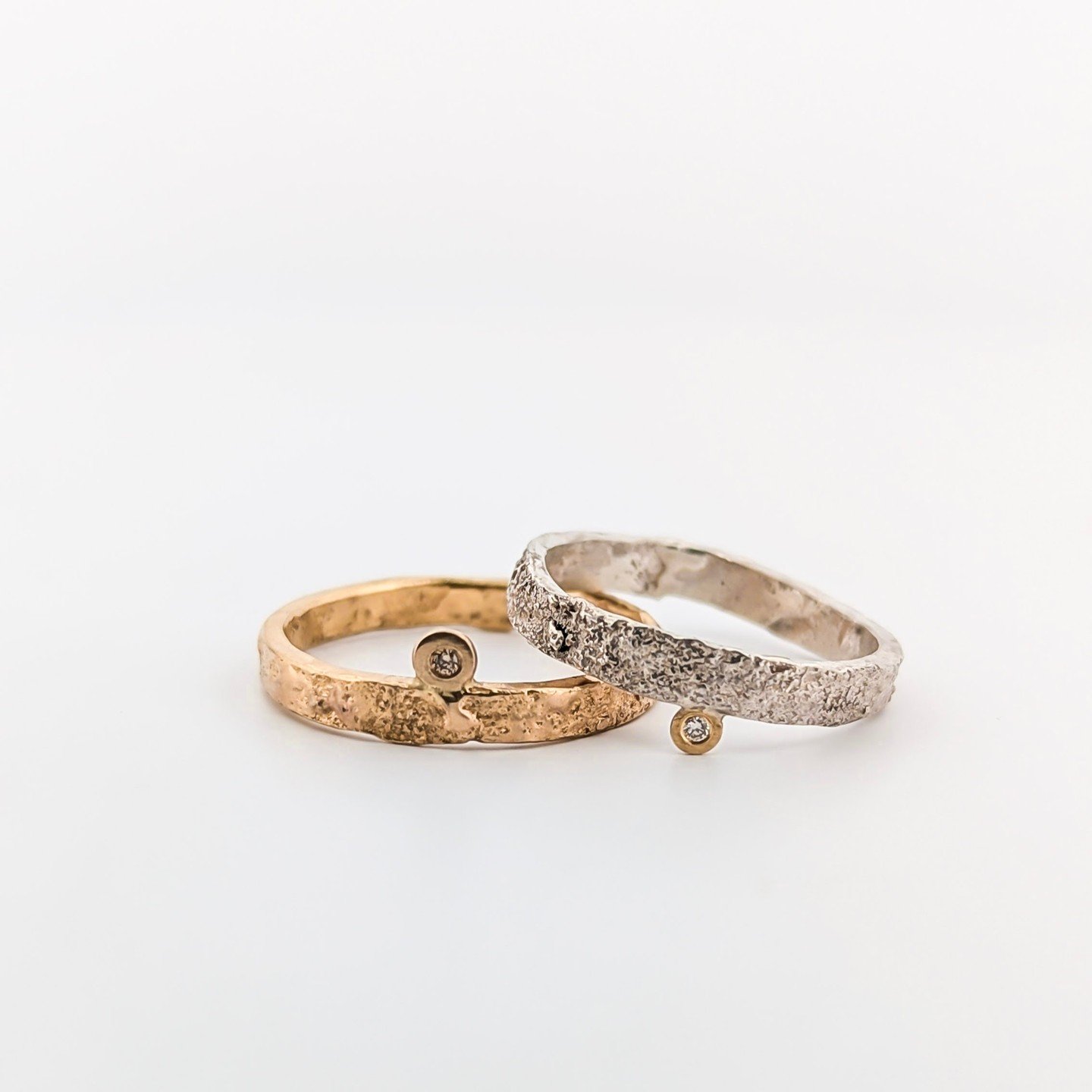 Would you choose sundust or moondust? These sweet little stackers are perfect together or add some extra sparkle for your existing set!