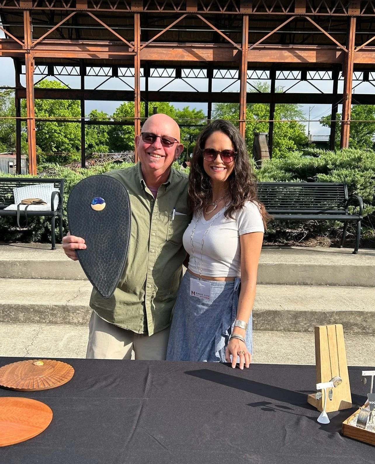 Good to see you, B'ham! What an incredible weekend&mdash;sending out custom projects, reconnecting with artist friends, and even making a TV appearance with @wbrcnews.