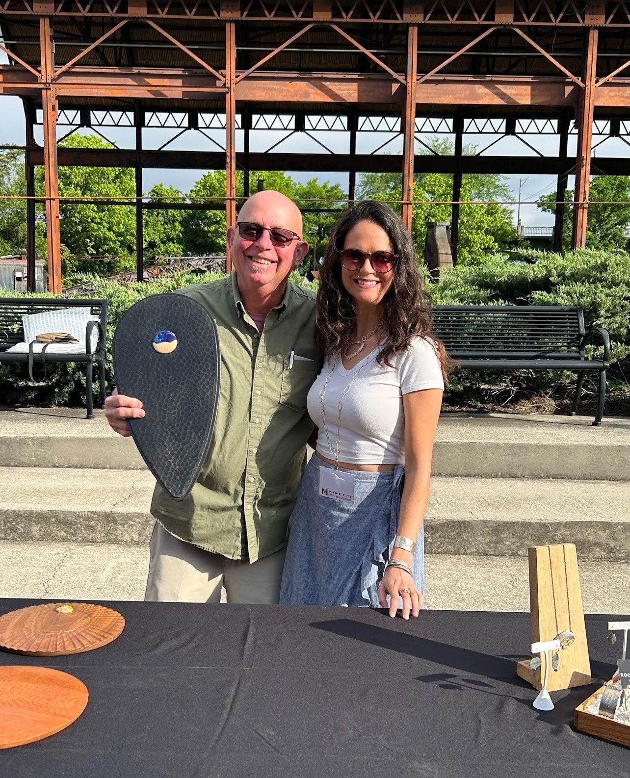 Good to see you, B'ham! What an incredible weekend&mdash;sending out custom projects, reconnecting with artist friends, and even making a TV appearance with @wbrcnews.